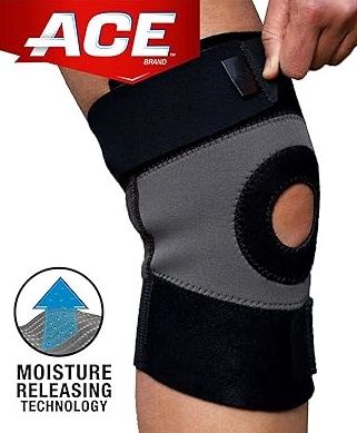 Performance Series Wrap Around Knee Support with Extended Grab