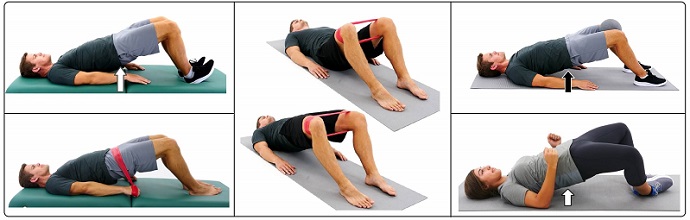 Butt exercises outlet for bad knees