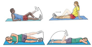 Stretches and Exercises for Knee Pain, from a PT
