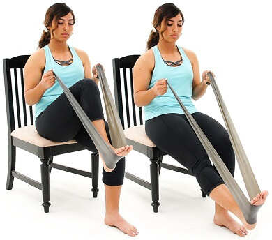 How To Do The Resistance Band Leg Press