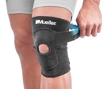 Stabilized Open Knee Support