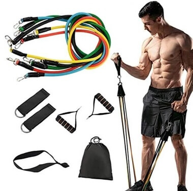 Exercise Bands for Working Out Resistance Band Suit Male and Female Exercise  Bands Exercise Bands with Handles Used for Strength,Training,Yoga,Fitness 
